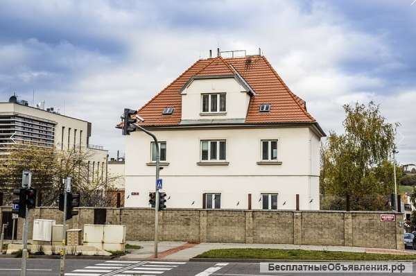 Квартира с площадью 55,19 кв.м., реконструкция виллы, Прага, Чехия