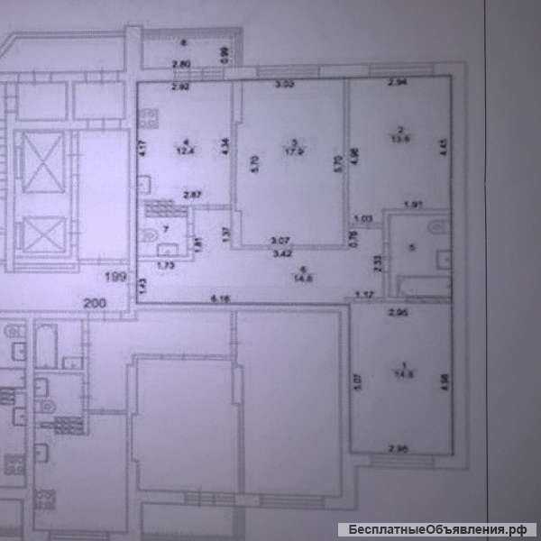 3-х комнатная квартира в Академическом