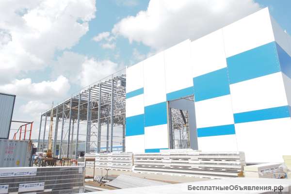 Стеновые и кровельные сэндвич-панели оптом