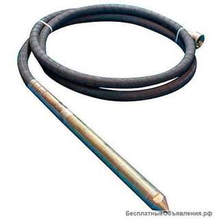 Гибкий вал 2 метра с булавой Ø35мм (для вибратора Vektor Н35)