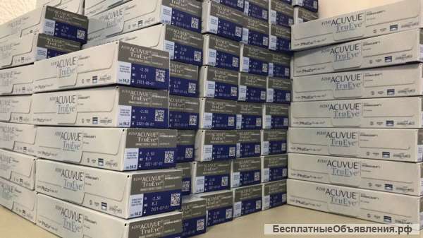 Контактные линзы Acuvue Trueye