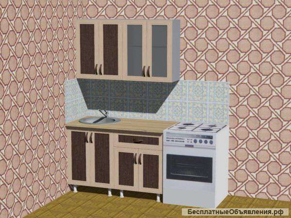 Кухонный гарнитур 1,2м рамочный