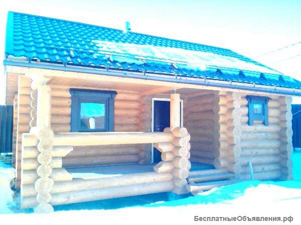 Готовые срубы бань