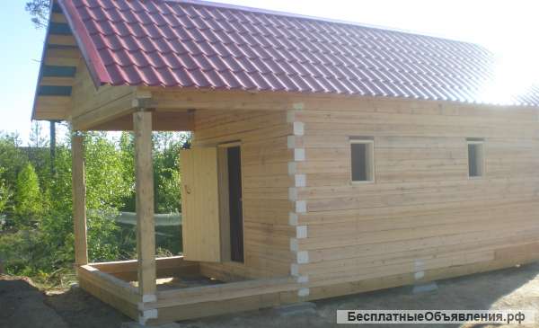 Готовые срубы бань