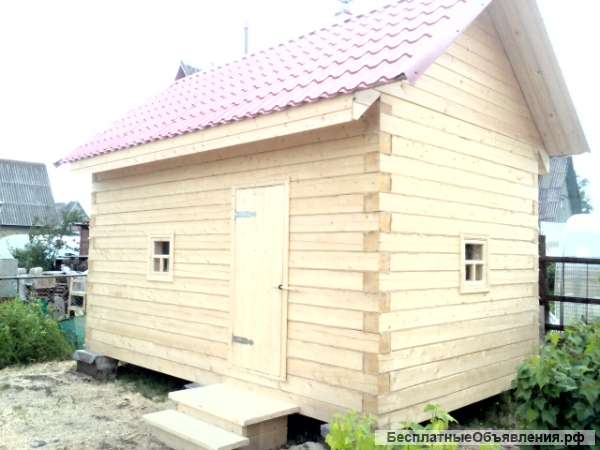 Готовые срубы бань