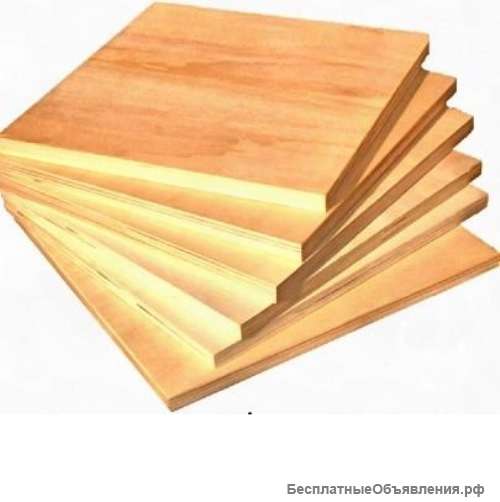 Фанера ФСФ размер листа 1,22 х 2,44 м