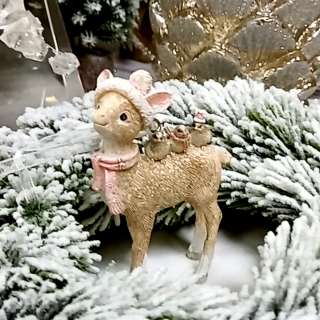 Олень с птичками подвес