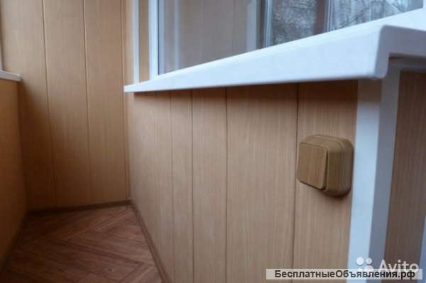 Обшивка пластиковыми панелями