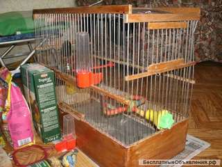Клетка для средних птиц