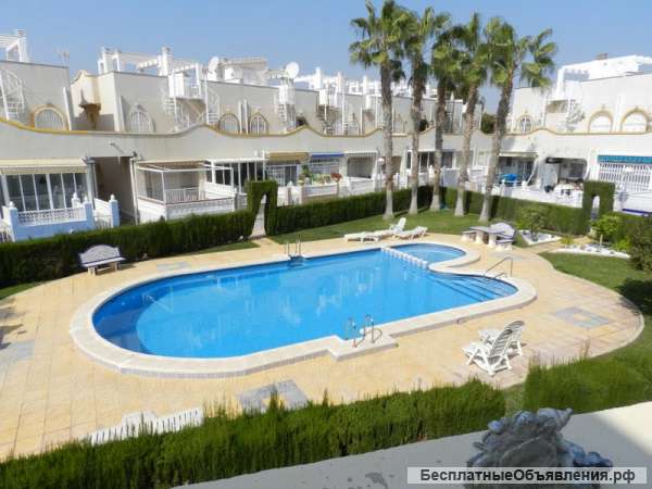 Таунхауз площадью 85 кв.м., с мебелью, в La Zenia, Коста Бланка юг, Испания