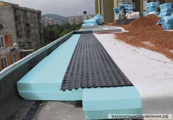 Плоская кровля. монтаж, демонтаж