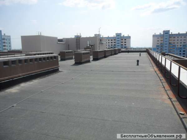 Плоская кровля. монтаж, демонтаж