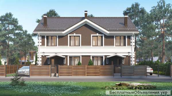 Дуплекс 107кв в Буче от застройщика, рассрочка