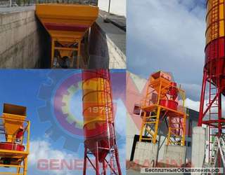 Стационарный бетонный завод нового поколения