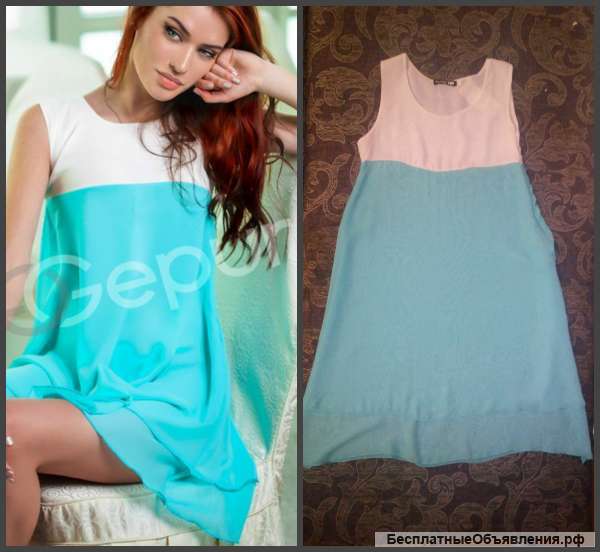 Шифоновое платье