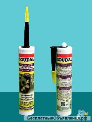 Герметик аквариумный Aquarium Silicone 280 мл SOUDAL ЧЕРНЫЙ