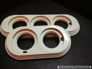 Рамки под ретро розетки и выключатели