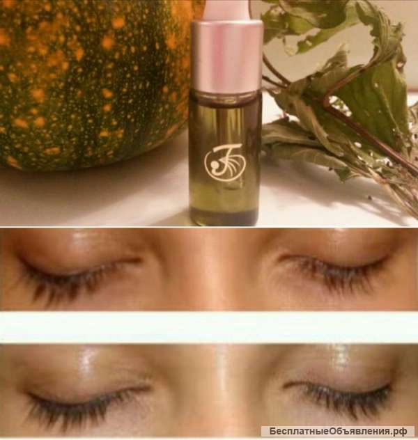 Масло листьев усьмы для ресниц, бровей, волос, от облысения