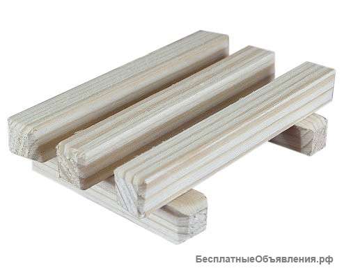 Мыльница деревянная