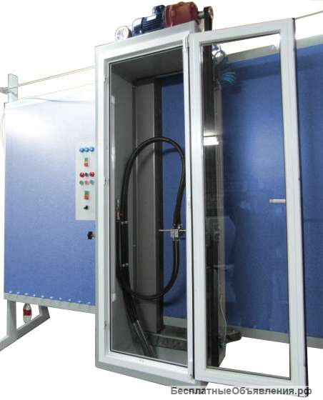 Пескоструйная автоматическая камера для обработки (матирования) стекла