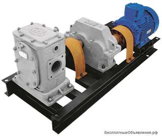 Насос с подогревом для перекачки битума