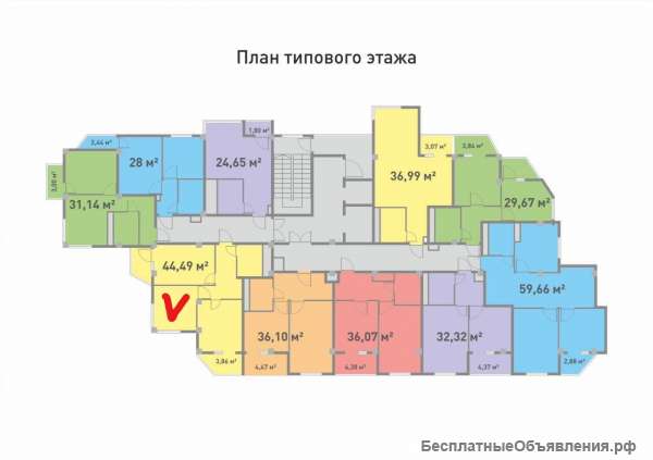 От застройщика
