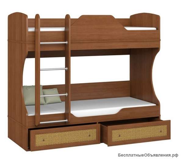 Детская двухъярусная кровать