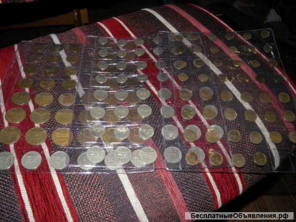 Коллекция монет СССР-1961-1991г 1-2-3-5-10-15-20