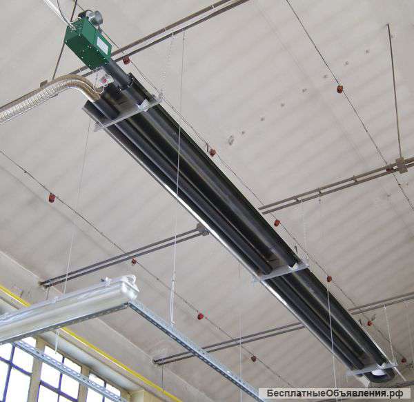 Промышленный инфракрасный газовый излучатель