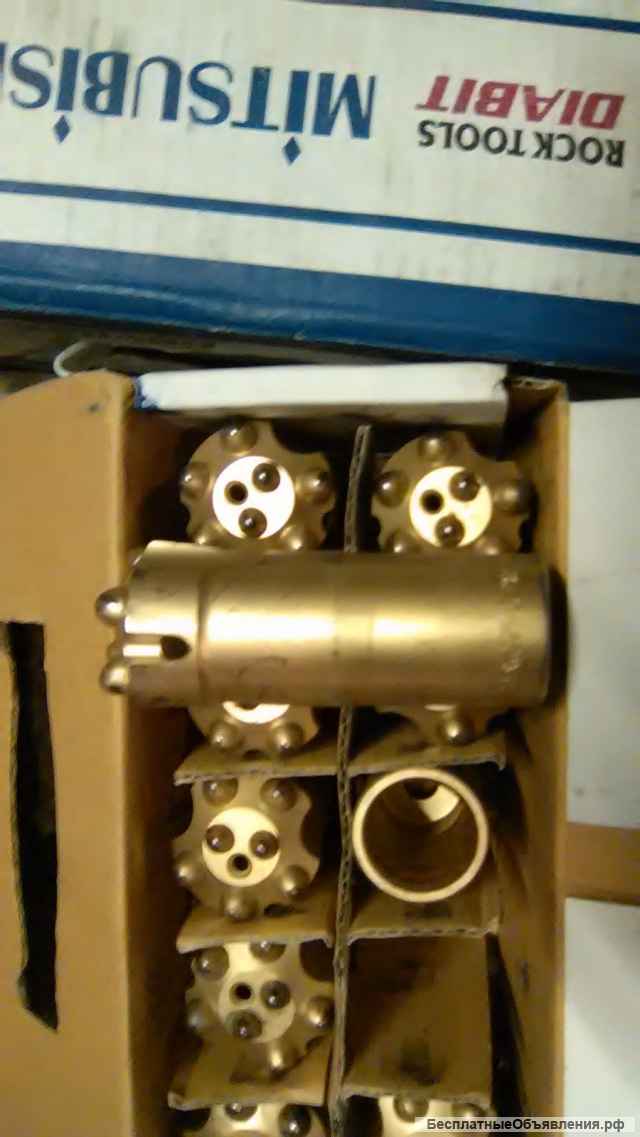 Коронка буровая Mitsubishi 45R32, 43R32, Коронка крестовая Atlas Copco 43R32