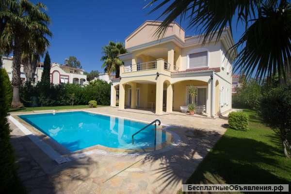 Вилла площадью 220 кв.м., частный бассейн, Белек, Турция