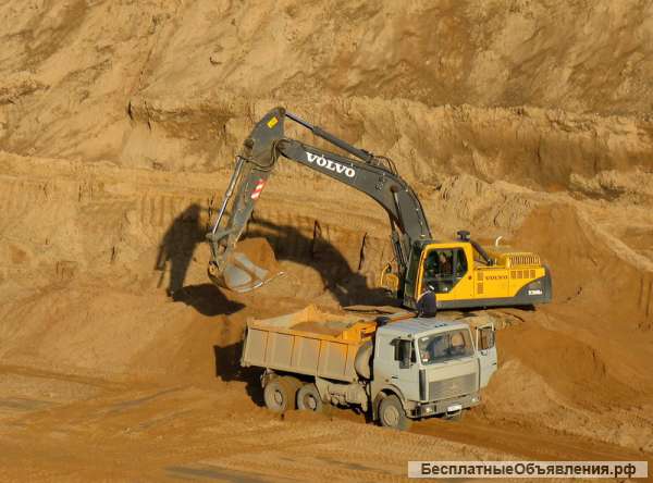 Песок речной и карьерный