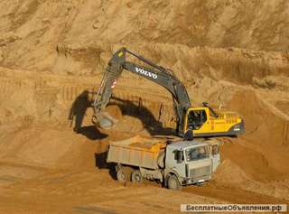 Песок речной и карьерный