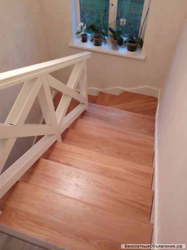 Ступени из дуба