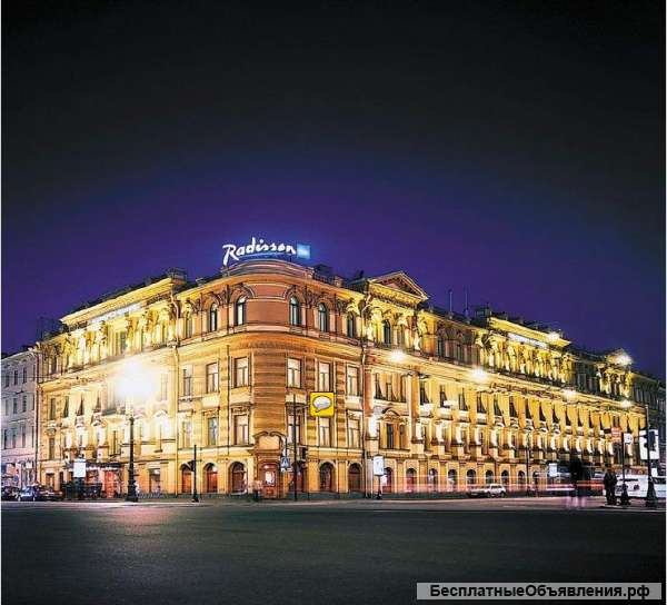 SPA бизнес в Radisson Royal на Невском