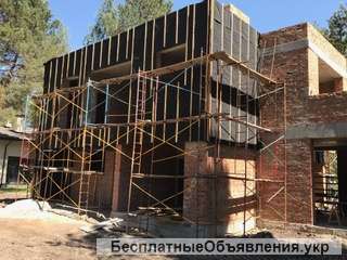 Кладка кирпича под расшивку
