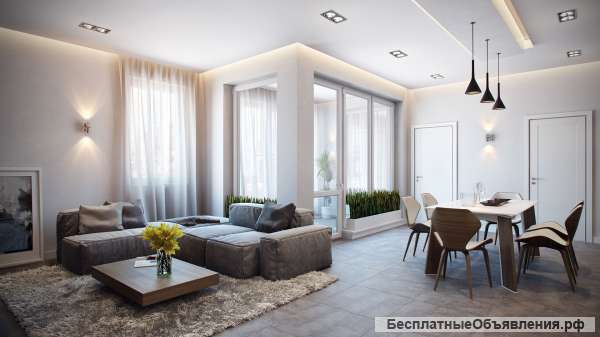 Услуги по полному ремонту квартиры.( с доставкой строй материала) Дизайн