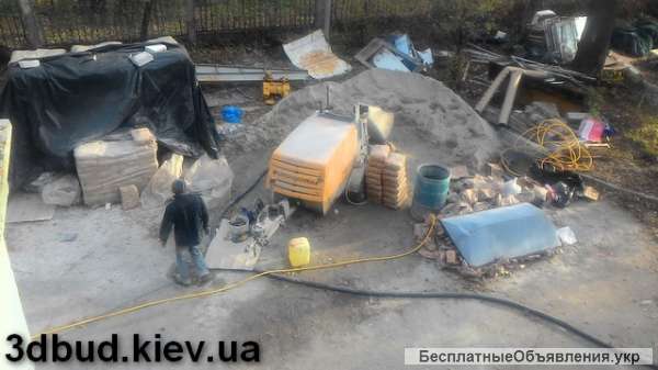 Машинная стяжка пола. Скидка на работу 5 грн/м2