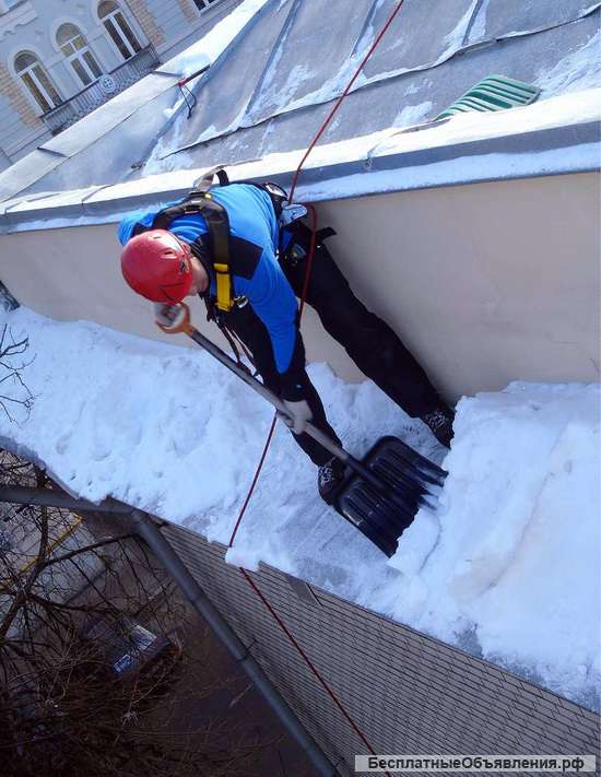 Уборка кровель