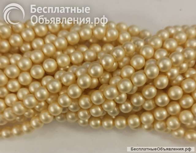 Бусины жемчужные Прециоза (Preciosa)
