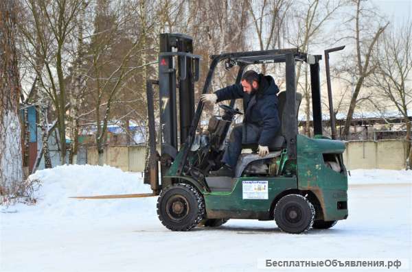 ДИЗЕЛЬНЫЙ ПОГРУЗЧИК БУ Mitsubishi 1,5 т. FD15NT