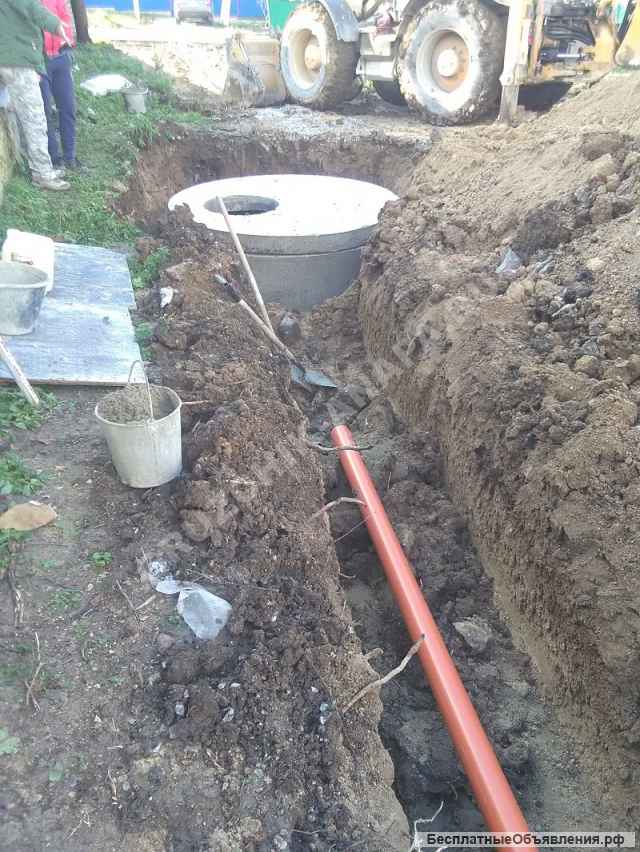 Земельные работы. Копка ям, копка траншей и т.д в Новороссийске