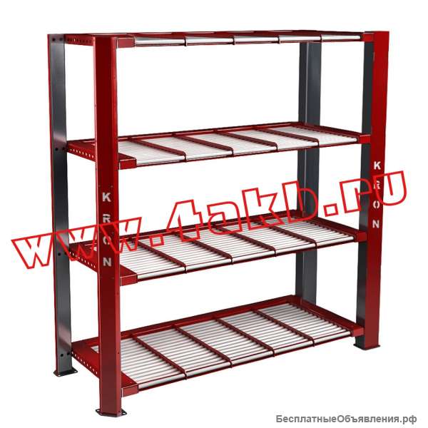 Сборно-разборный стеллаж для обслуживания аккумуляторов