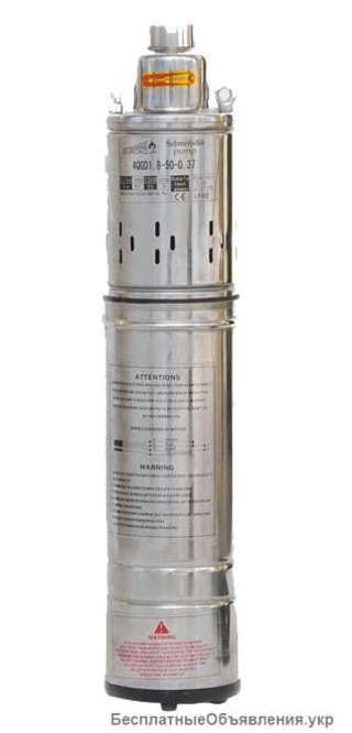 Глубинные насосы 4QGD 1.8-50-0.37 EuroAqua глубинный насос для скважин, водяные насосы