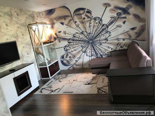 Просторная квартира с дизайнерским решением