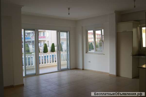 Квартира общей площадью 112 кв.м., общий бассейн, сад, Белек, Турция