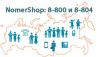 Номера 8(800) и 8(804) с бесплатными входящими звонками