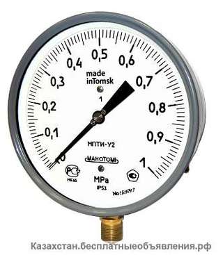 Манометры точных измерений