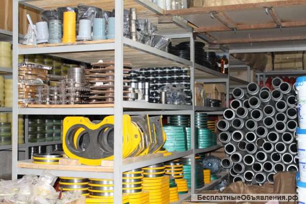 Запчасти для бетононасосов производителя Putzmeister