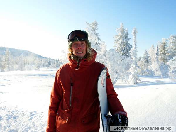 Инструктор сноуборд, горные лыжи. Красная-Поляна